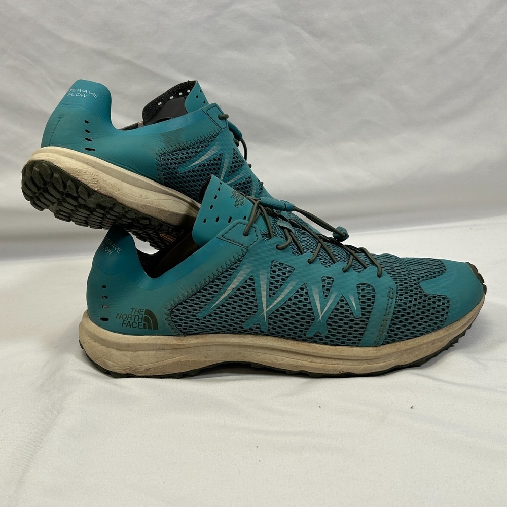 North Face Running Shoe Litewave Flow Womens Sz 8.5 Outdoor Terrain Trail Vibram - Picture 5 of 12